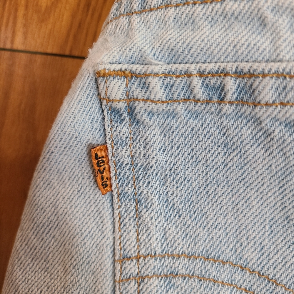 Vintage Orange Tab Levi's Size 7 - Picture 6 of 11